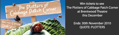 Win tickets to see The Plotters of Cabbage Patch Corner